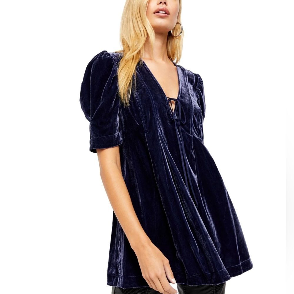 Free People Velvet Tunic